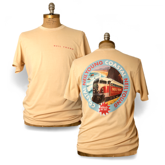 Coastal Train T-Shirt | Neil Young US Official Store